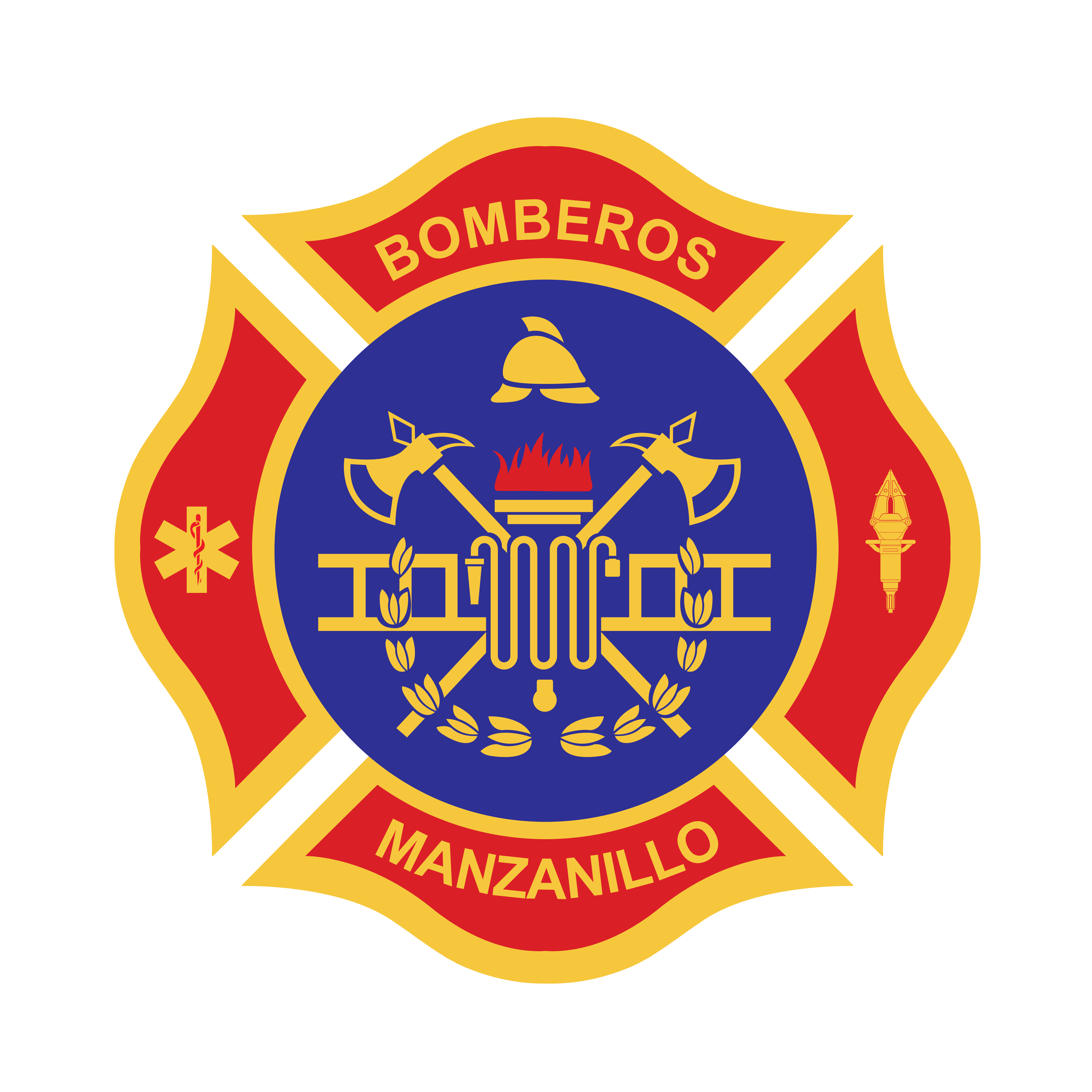 Logo Bomberos Voluntarios de Manzanillo
